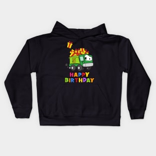 5th Birthday Party 5 Year Old Five Years Kids Hoodie